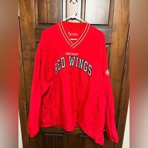 Vintage 1990’s Detroit Red Wings Reversible Red Pullover